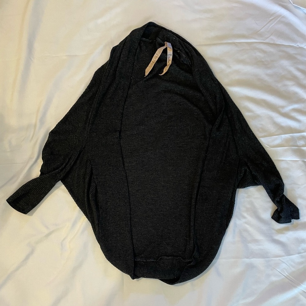 Lani Charcoal Women's Cardigan Sweater
